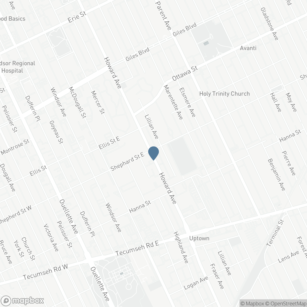 1500 HOWARD AVENUE, Windsor, Ontario N8X 3T4